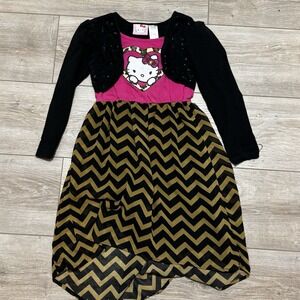 Vtg girls y2k hello kitty dress size S (6/6x)